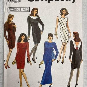 Simplicity 7497 - Vintage- Size KK 8-14 -Miss & Miss Petite Dress Uncut New RARE