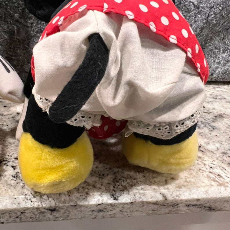 Mickey & Minnie Mouse - Vintage Disney Orignials -13" Plush Stuffed Doll Toys image 10