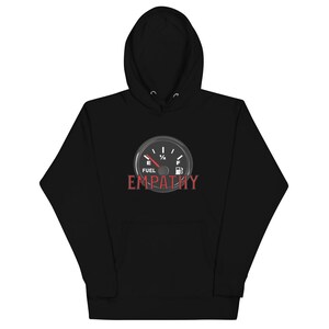 Empathy Linne Hoodie, Over-it Hoodie, I Don't Care Hoodie, Zero Foxtrot Hoodie