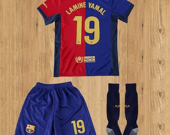 ラミーヌ・ヤマル選手直筆サイン入りバルセロナ25/26ユニフォーム