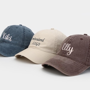Bachelorette Party Hüte Bestickte Dad Kappe Junggesellenabschied Geschenk Dad Hut Business Merch, Individuell gestickter Text oder Logo Hut, Unisex Kappe