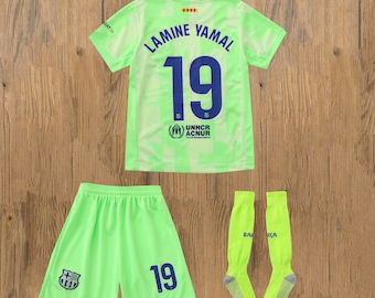 ラミーヌ・ヤマル選手直筆サイン入りバルセロナ25/26ユニフォーム