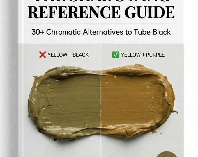 Shadowing Reference Shadowing Reference Guide | Color Mixing Recipes for Artists (digital ...