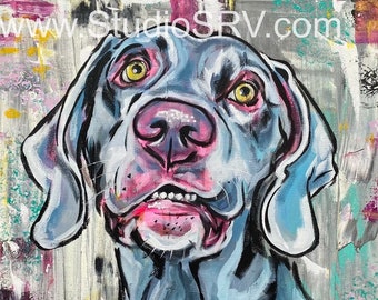 Weimaraner PRINT