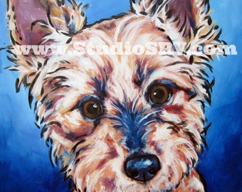 12x12 print YORKIE