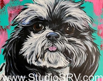 Shih Tzu print