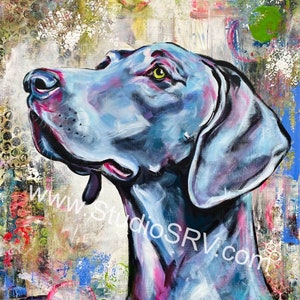 Weimaraner PRINT