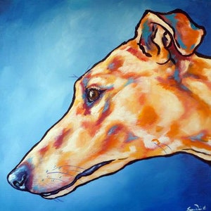 Greyhound print