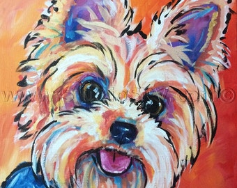 YORKIE print