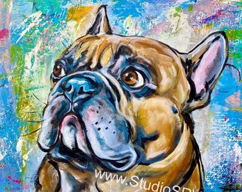 Fawn Frenchie print