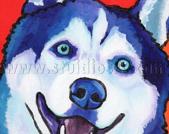 11x14 HUSKY print