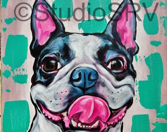Boston Terrier Print
