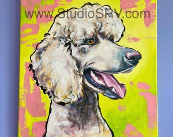 white standard Poodle original