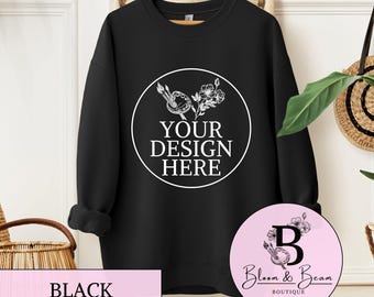 Front Only Custom Sweatshirt | Your Design Here Sweater | Customizable Personalized Sweater | Business Logo Sweater | Company Logo Sweater
