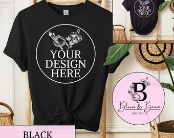 Camiseta personalizada delantera y trasera / Camiseta con tu diseño aquí / Camiseta personalizable / Camiseta personalizada / Camiseta con logotipo comercial / Camiseta con logotipo de empresa