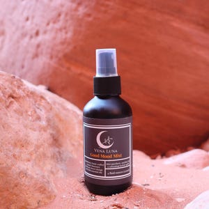 Gute Laune Nebel, aufbauende Aromatherapie, energetisierend, Stress und Angst Relief, Meditation, Yoga, Fokus steigernde Spray