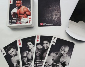 Boxing Playing Cards - Boxing Legends