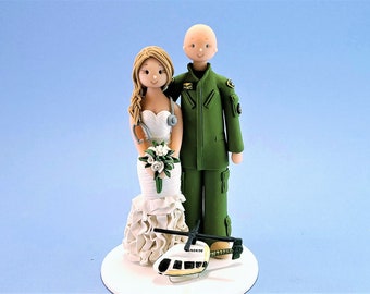 Decorazione Sposi Aereo Cake Topper Sposi Aereo - Decorazione Torta Nuziale In Poliresina Decorazione Torta Sposi