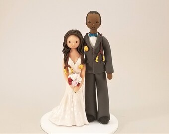 Doctors Wedding Cake Topper - Personalized by MUDCARDS