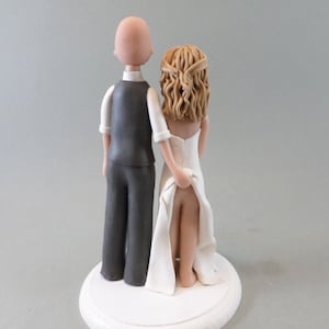Sexy Wedding Cake Topper, naughty cake topper figurines