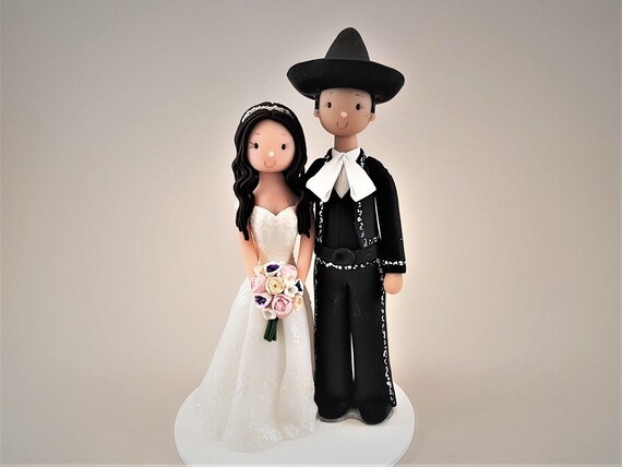 El Mariachi Custom Handmade Wedding Cake Topper Etsy