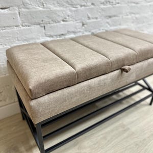 Durable Footwear Shoe Bench, Dorm Compact Shoe Rack, Shoe rack modern, metal shoe stand, dorm boot rack, compact shoe shelf