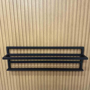 Metal Open Shoe Shelf, Wall Metal Shoe Rack for Entryway Storage, Hallway Shoe Organizer, Handcrafted Metal Shoe Storage, Housewarming Gift