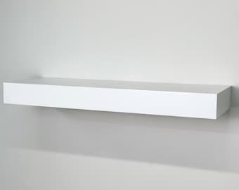 Wall Shelf with Hidden Drawer, Secret Storage Safe, Floating Concealed Shelf, Lockable Gift Box for Jewelry or Valuables