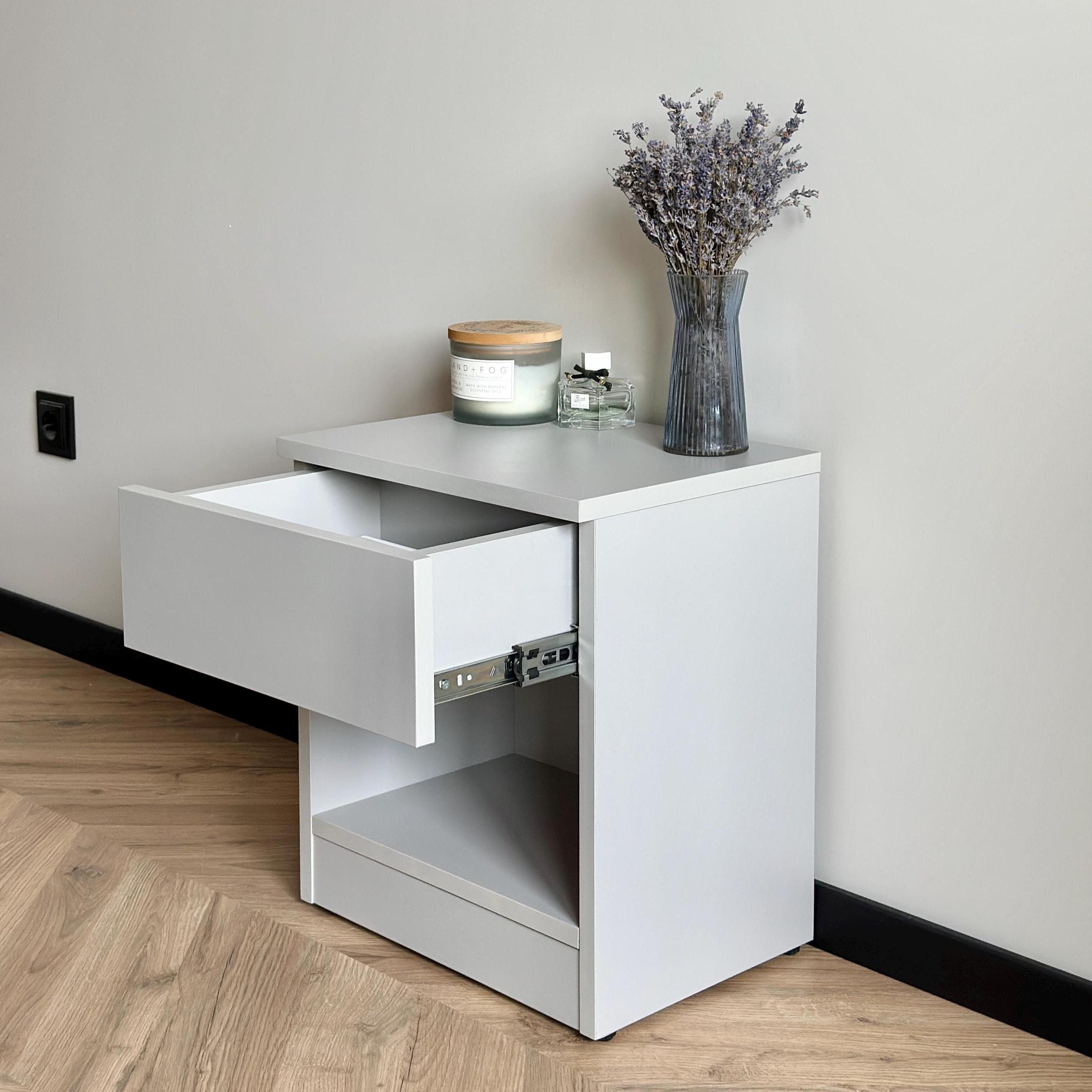 NFCカード式 隠し収納ナイトスタンド】