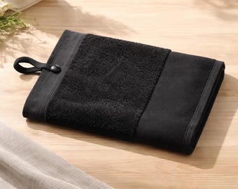 Personalised Golf Towel | Custom Embroidered Golf Towel | Golf Gift for Dad, Husband or Golfer | Golf Bag Towel | Custom Name Golf Towel