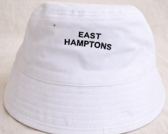 East Hamptons Embroidered Bucket Hats