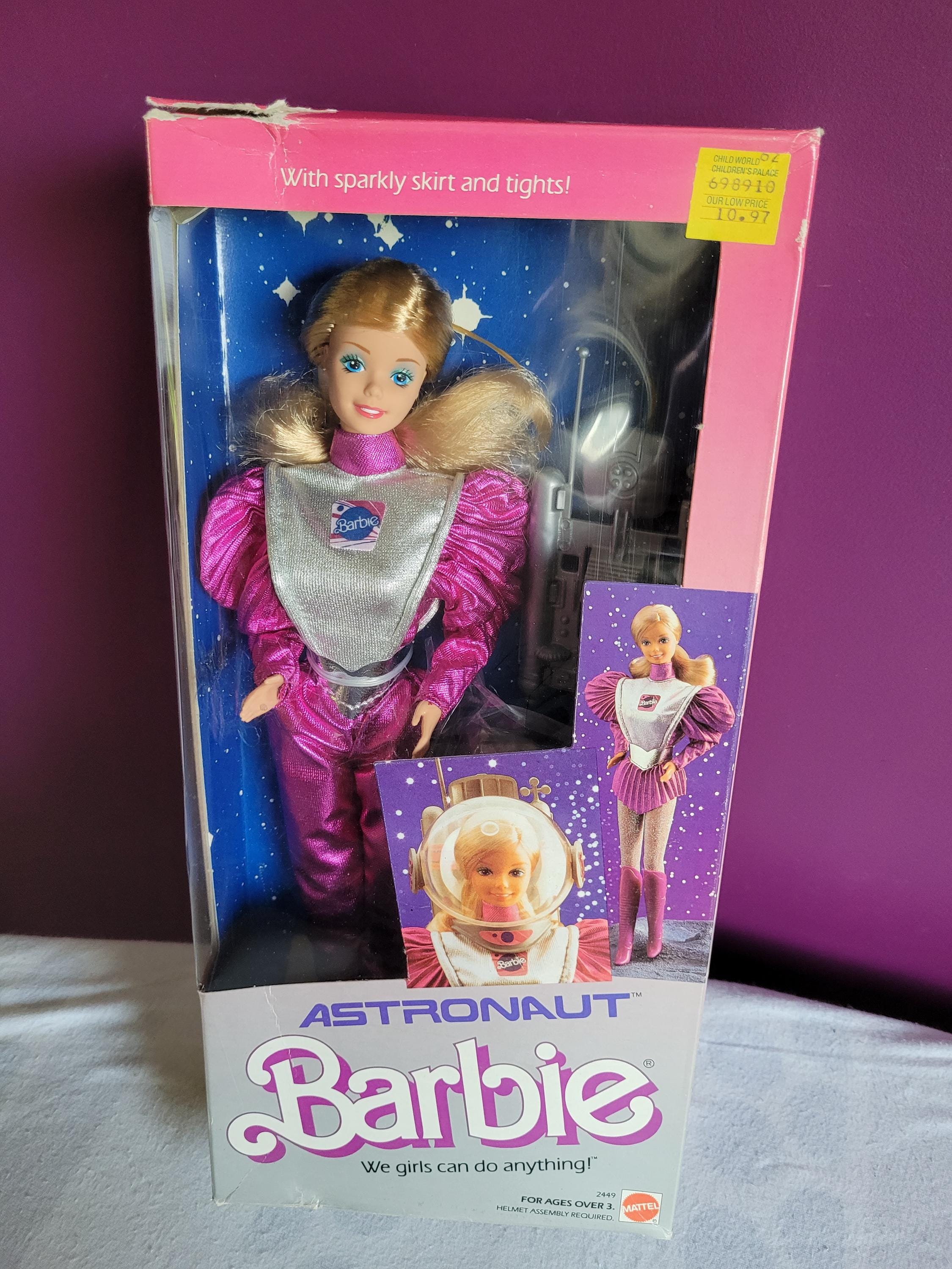Barbie Doll Astronaut 1985 Etsy Canada