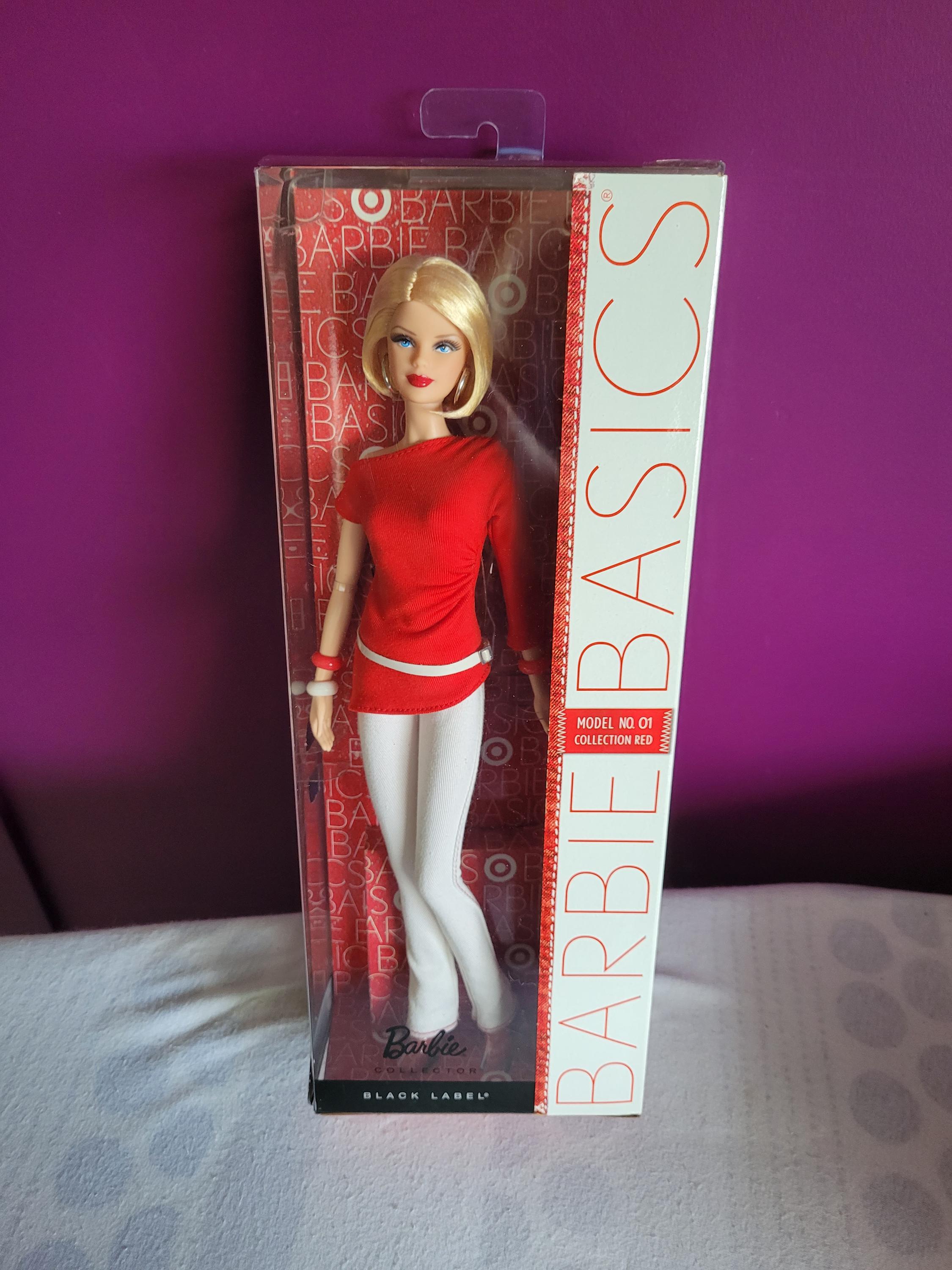 Barbie basics red sale