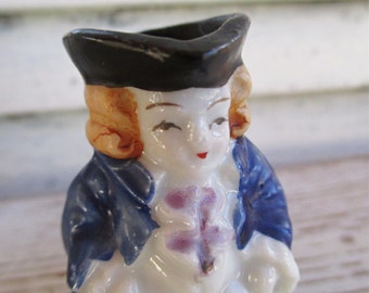 Miniature Toby jugs 2 vintage items from Japan Miniature Toby jugs 2 vintage items from Japan