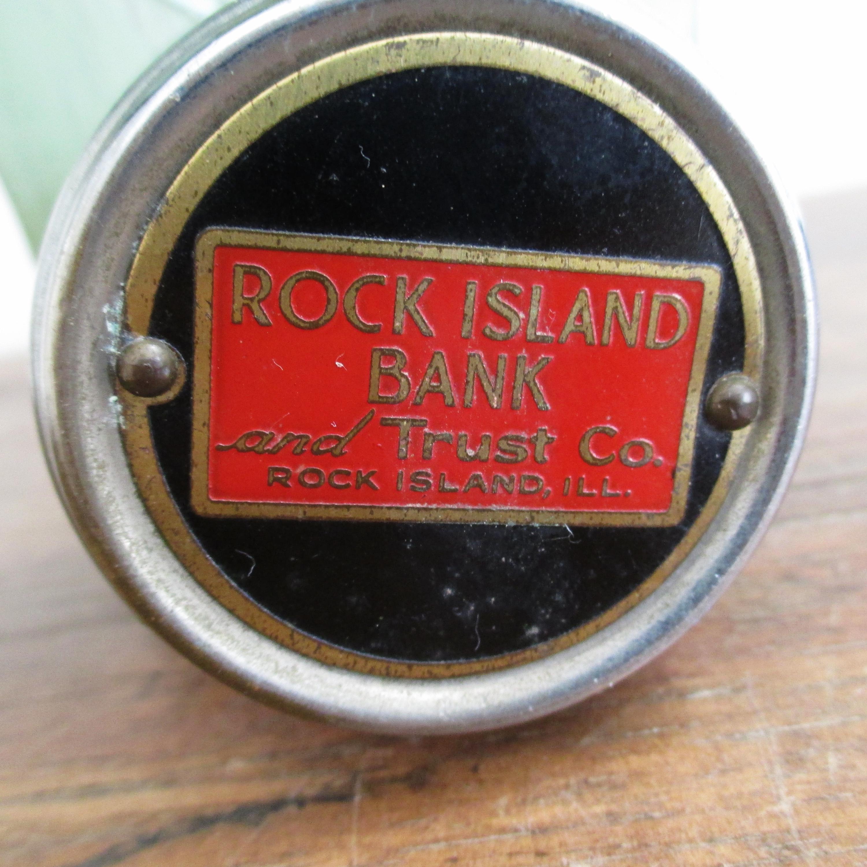 Vintage Rock Island Savings Bank 