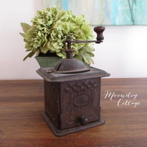 Antique Metal Coffee Grinder