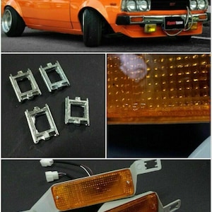 Toyota Corolla KE70 TE71 TE72 DX Front Bumper Parking Turn Signal Light Lamp Express Ship