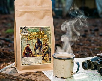 Bigfoot’s Sunrise Expedition Roast Coffee | Medium Roast | Small-batch roasted