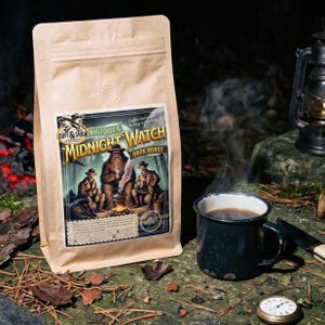 Bigfoot’s Midnight Watch Dark Roast Coffee | Small-batch roasted