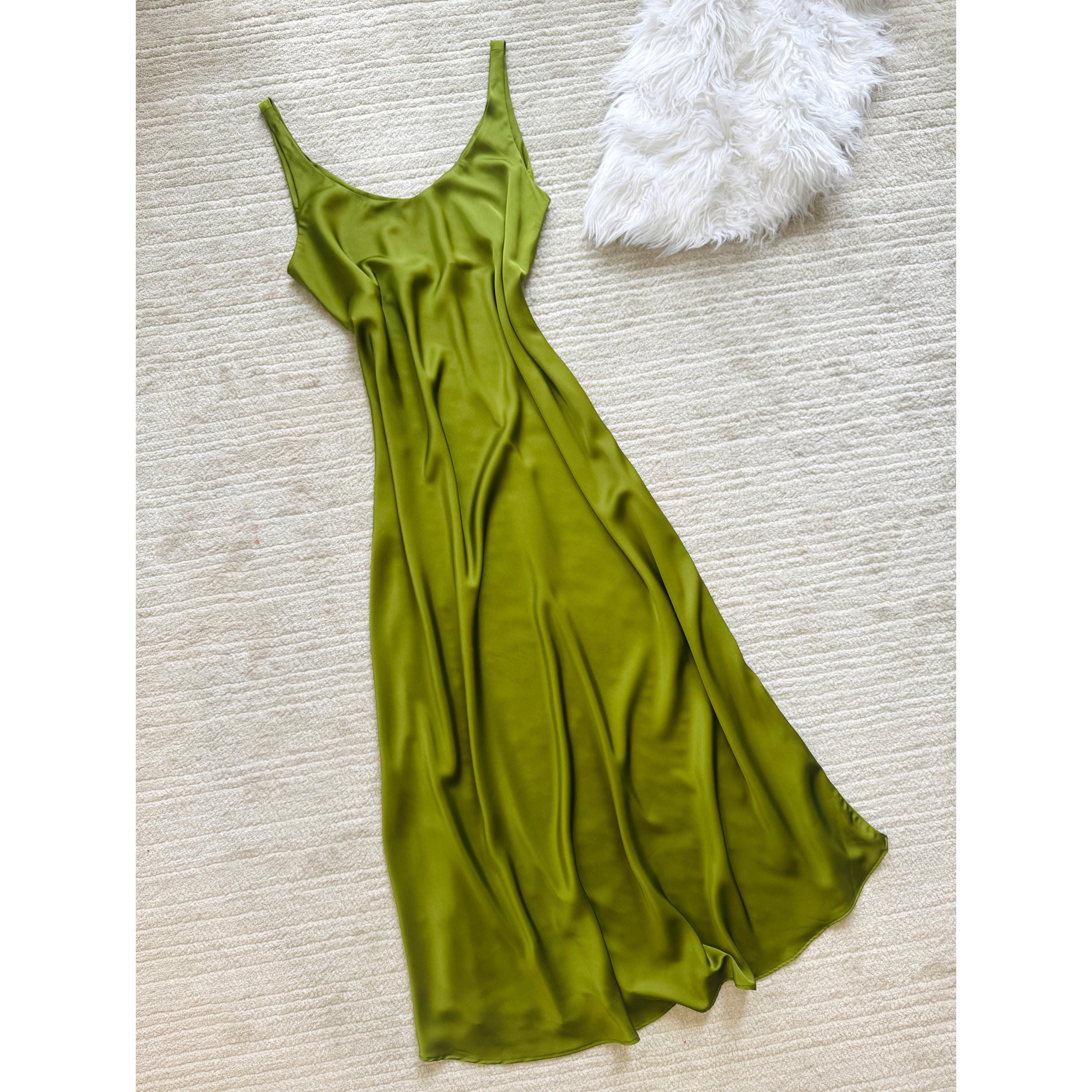 Chartreuse Bridesmaid Dress - Etsy