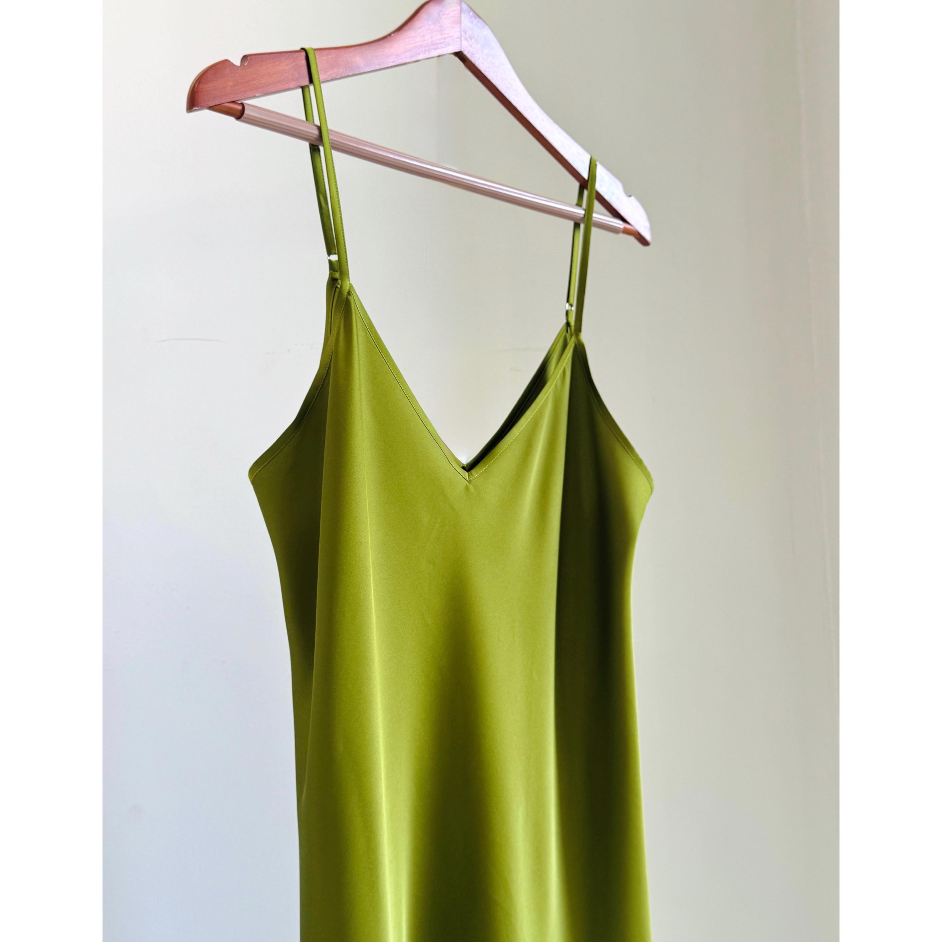 green camisole dress Sample Sale main image 1