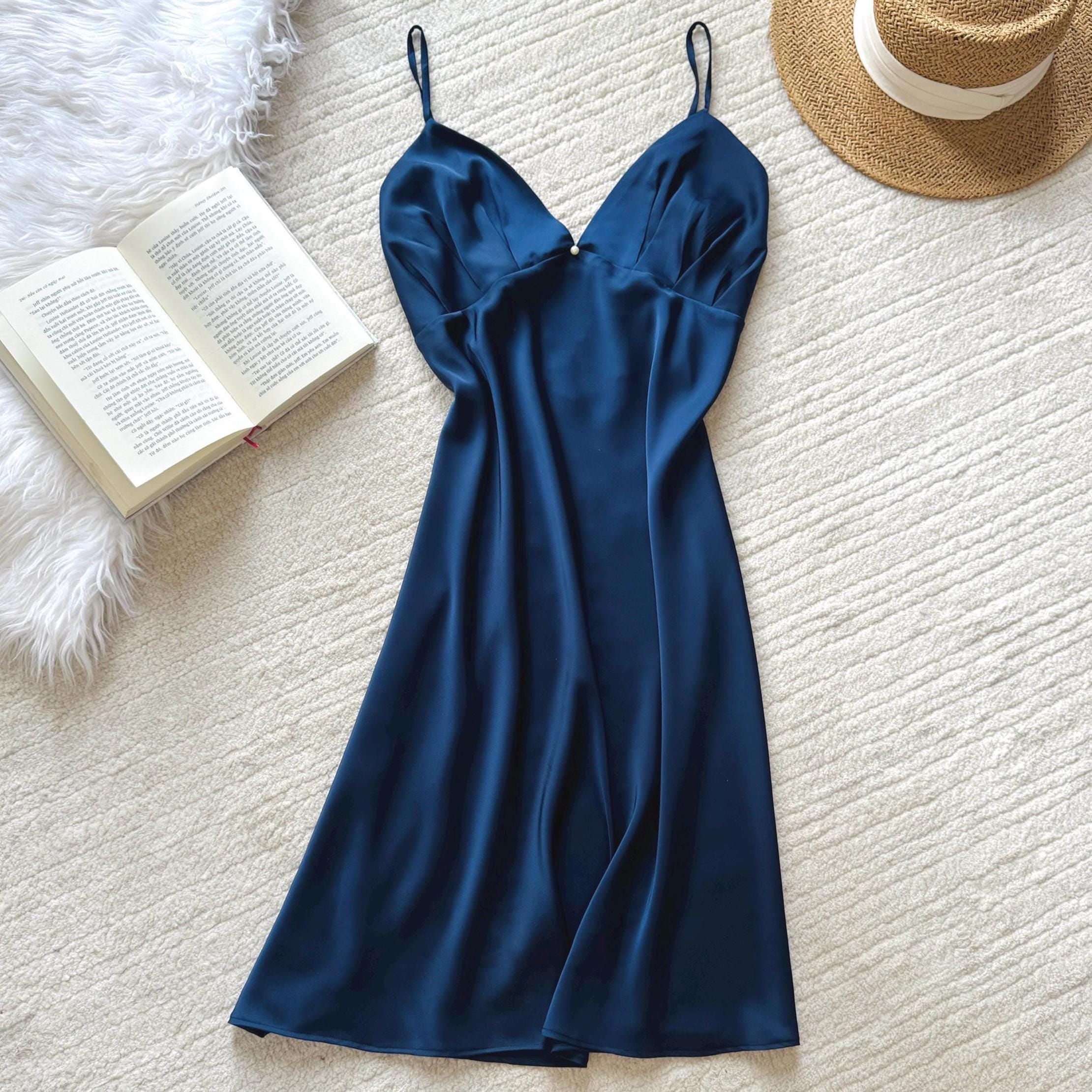 Light Blue Night Dress - Etsy