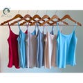 Satin Camisole | Elegant Satin Blouse in Blue, Gray, Beige & Custom Colors| Women’s Summer Top