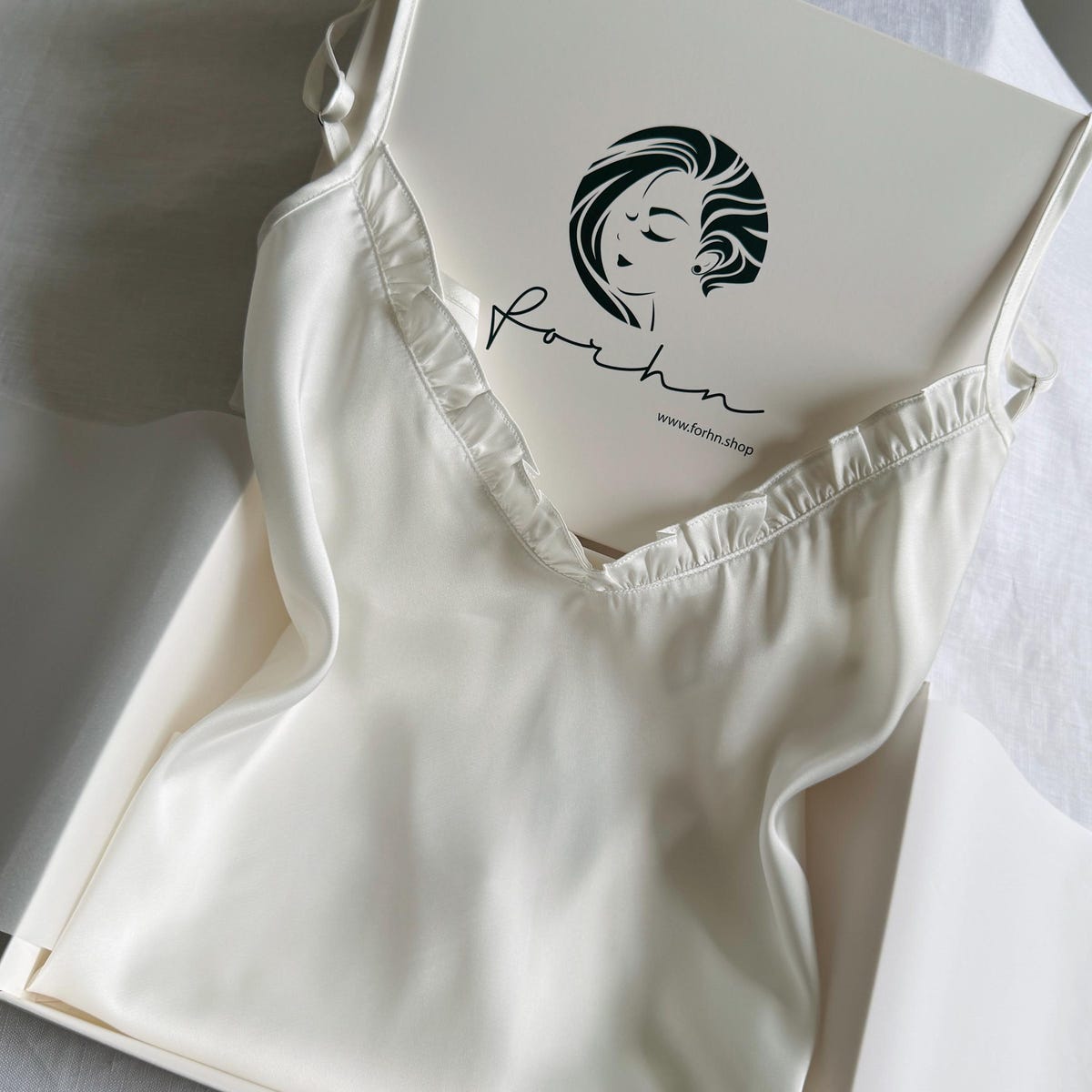 Silk Blend Camisole Set | White Cami Set for Bridal | Bridesmaid & Bachelorette Gift| Pajama Summer Shorts Set| Satin Pajama Shorts and Cami - Etsy