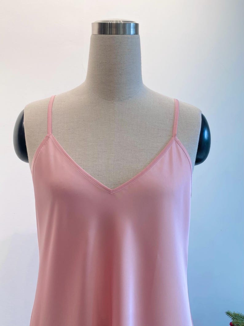 Silky Slip Dress: Elegant Sleepwear, Underslip Petticoat | Women’s Nightgown & Summer Satin Dress Bild 14