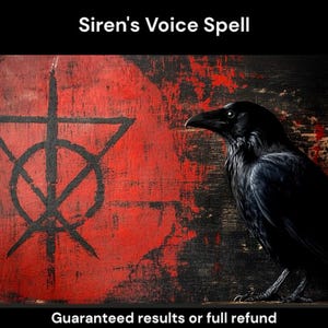 Sirens Voice Spell Singing Spell for Performers Celebrity Magic