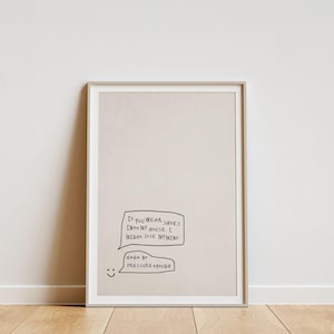 Letrero de entrada sin zapatos / Impresión de ilustración original dibujada a mano, póster de arte de galería de entrada sin zapatos minimalista, imprimible con zapatos fuera