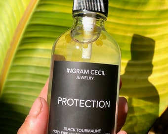 Protection Reiki Charged Mist With Black Tourmaline