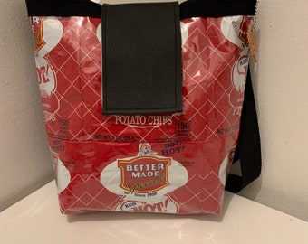 Fashion Culture Kitsch Potato Chip Bag Clutch Pouch Yellow Fashion Culture Kitsch Potato Chip Bag Clutch Pouch Yellow