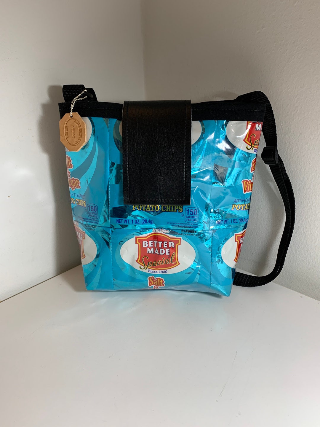Potato Chip Purse / Novelty Bag / Novelty Purse / Denim Purse / Handbag